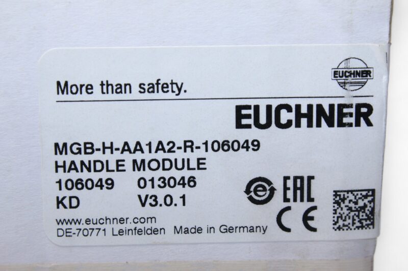 EUCHNER MGB-H-AA1A2-R-106049 HANDLE MODULE - Image 2