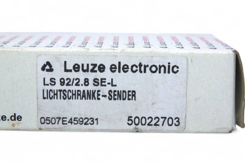 Leuze LS 92/2.8 SE-L Through-beam photoelectric sensor – Transmitter 50022703 - Image 5