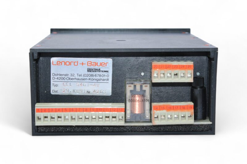 LENORD+BAUER GEL 5461-4V ELECTRONIC METER - Image 3