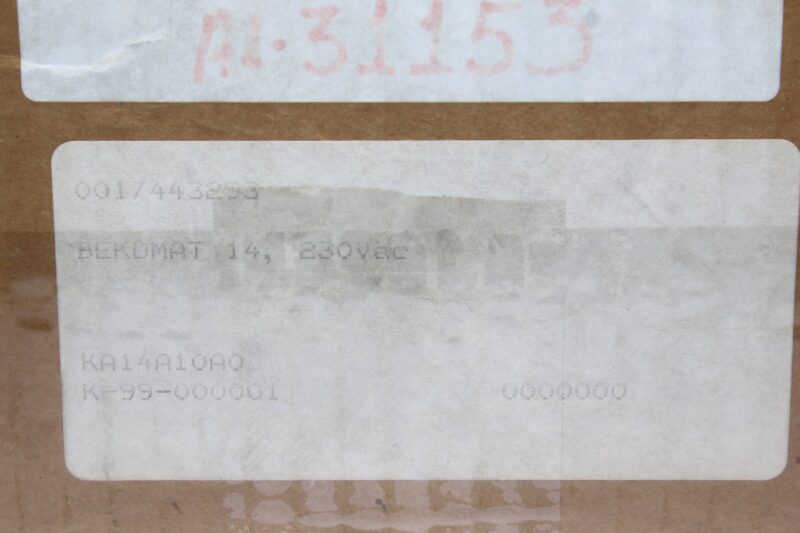 BEKOMAT KA14A10A0 CONDENSATE DRAIN BEKOMAT 14 - Image 2