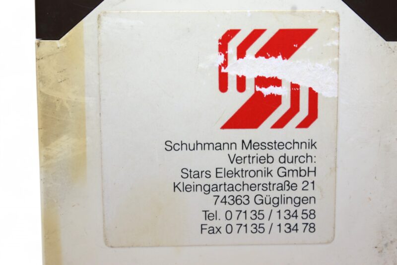 SCHUHMANN MESSTECHNIK SV 5.10G SWITCHING AMPLIFIER - Image 3