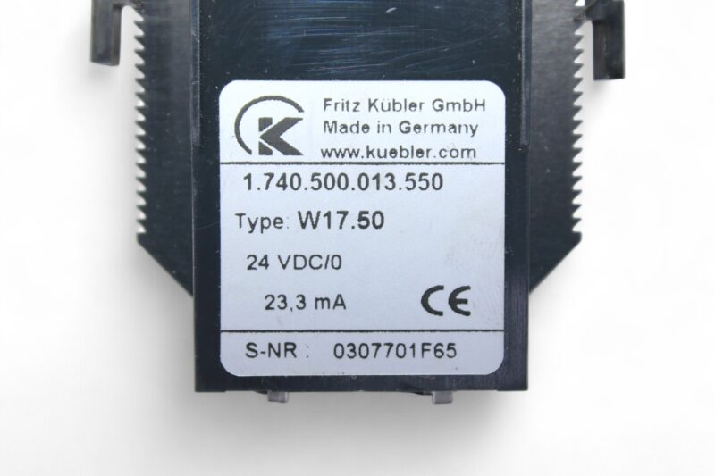 KUBLER W17.50 PULSE COUNTER 1.740.500.013.550 - Image 3