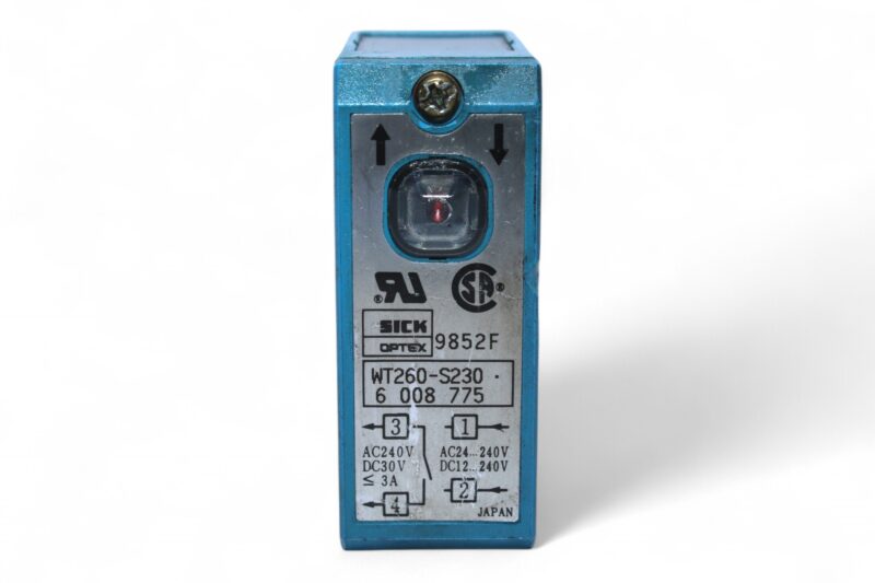 SICK WT260-S230 PROXIMITY PHOTOELECTRIC DETECTOR 6008775 - Image 2