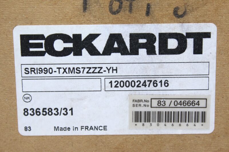 ECKARDT SRI990-TXMS7ZZZ-YH ANALOG POSITIONER - Image 8