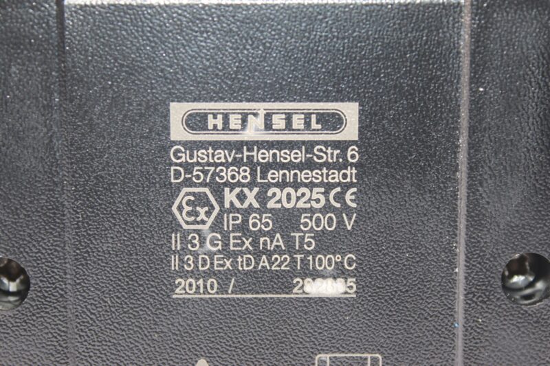 HENSEL KX 2025 CABLE JUNCTION BOX - Image 2