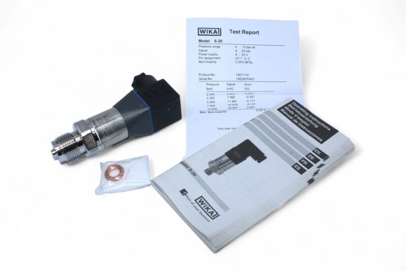 WIKA S-20 PRESSURE TRANSMITTER 14071141 0…10 bar