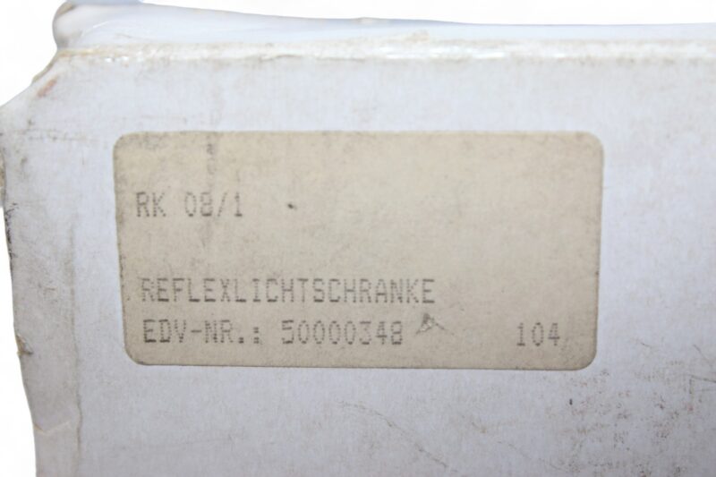 Leuze RK 08/1 PHOTOELECTRIC SENSOR 5000348 - Image 6