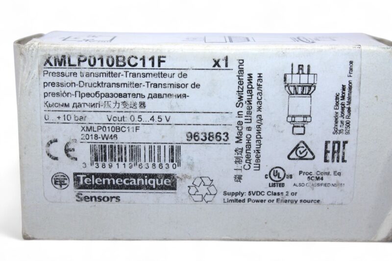 TELEMECANIQUE XMLP010BC11F PRESSURE SENSOR - Image 5