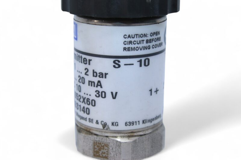 WIKA S-10 PRESSURE TRANSMITTER 8363140 -1…2 bar - Image 3