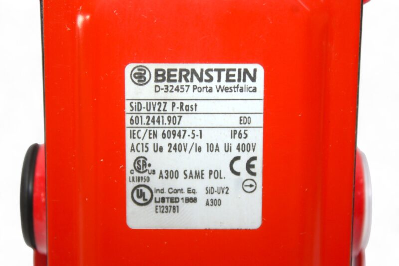 BERNSTEIN SID-UV2Z P-RAST ROPE PULL SWITCH 6012441907 - Image 3