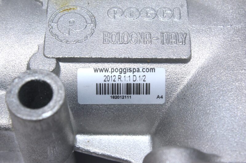 POGGI 2012 R.1:1 D.1/2 RIGHT ANGLE GEARBOX 182012111 i=1 - Image 3