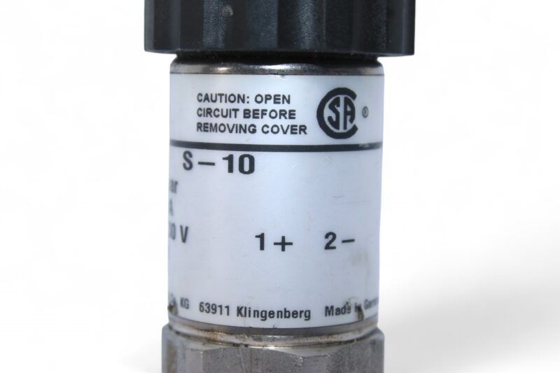 WIKA S-10 PRESSURE TRANSMITTER 8363140 -1…2 bar - Image 4