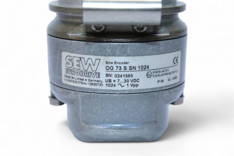 SEW ES7S/EV7S ; 13630733 OG 73 S SN 1024 SINE ENCODER - Image 2