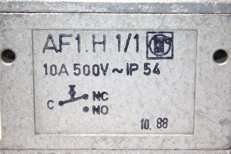 ROBOTRON AF1.H1/1 LIMIT SWITCH WITH ROLLER LEVER - Image 2