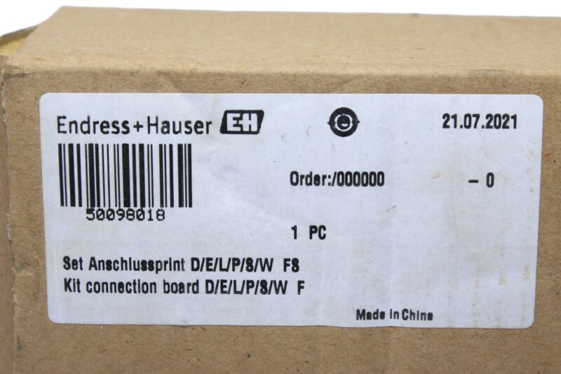 Endress+Hauser 50098018 KIT CONNECTION BOARD 50095109 - Image 5