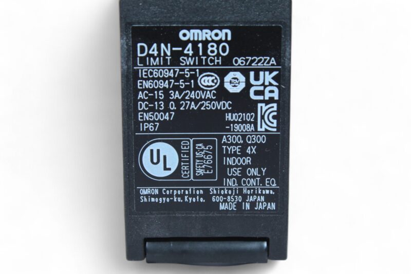 OMRON D4N-4180 LIMIT SWITCH - Image 3