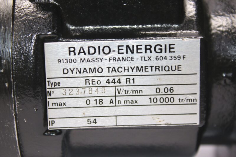 RADIO-ENERGIE REo 444 R1 TACHOMETER GENERATOR - Image 2