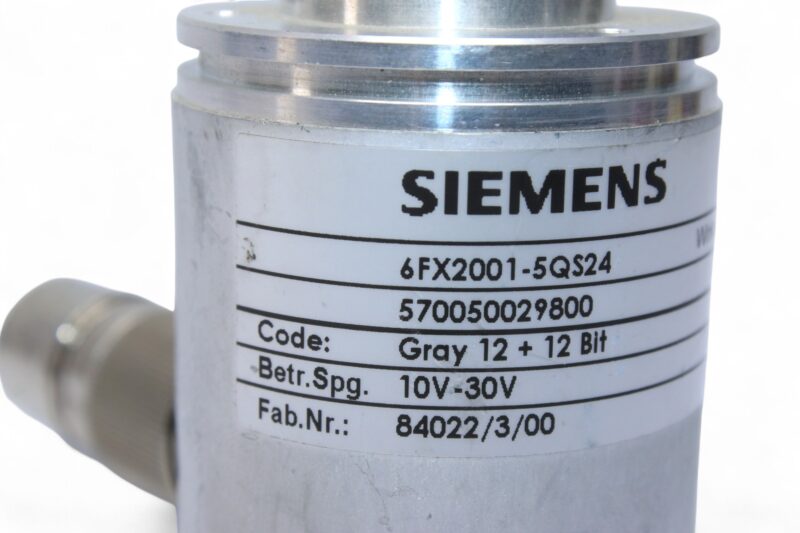 SIEMENS 6FX2001-5QS24 ABSOLUTE ENCODER - Image 2