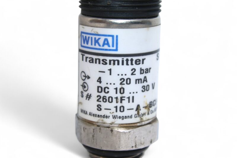 WIKA S-10 PRESSURE TRANSMITTER S-10-A-BCI-GD-ZGA4ZAZ-ZZZ -1…2 bar - Image 2