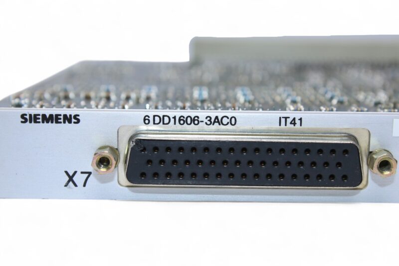 SIEMENS 6DD1606-3AC0 SIMADYN D I/O SUBMODULE - Image 2