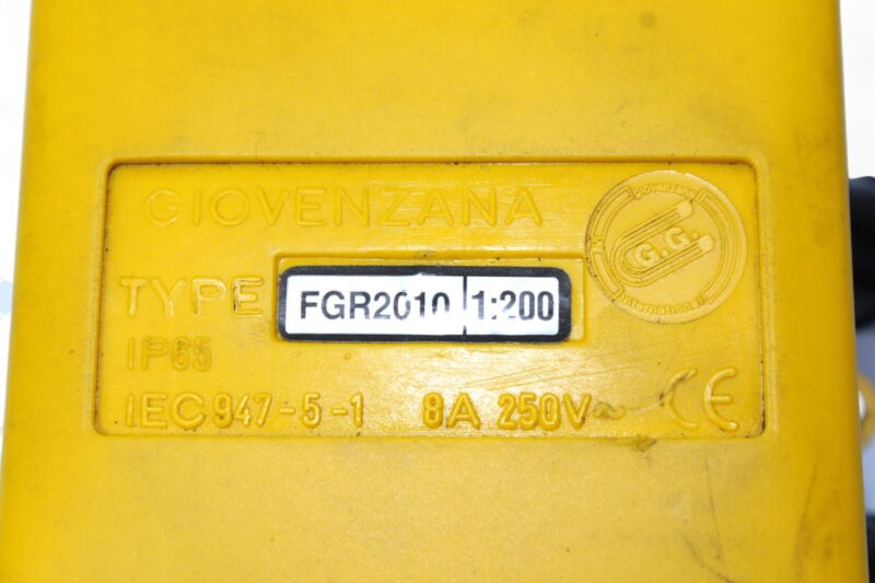 GIOVENZANA FGR2010 ROTARY LIMIT SWITCH - Image 3