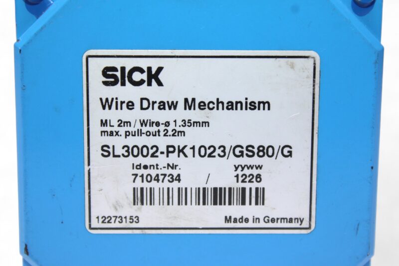 SICK SL3002-PK1023/GS80/G WIRE DRAW MECHANISM 7104734 - Image 2