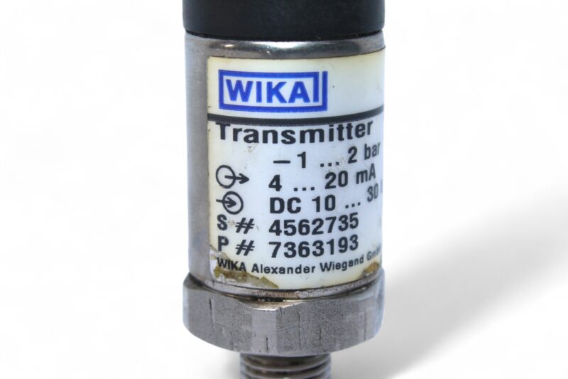 WIKA C-10 PRESSURE TRANSMITTER 7363193 -1…2 bar - Image 2