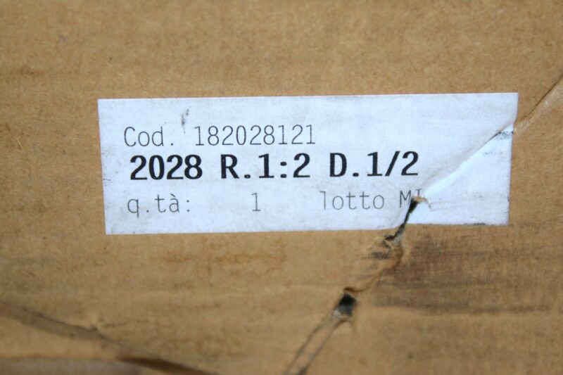 POGGI 2028 R.1:2 D.1/2 RIGHT ANGLE GEARBOX 182028121 i=2 - Image 2