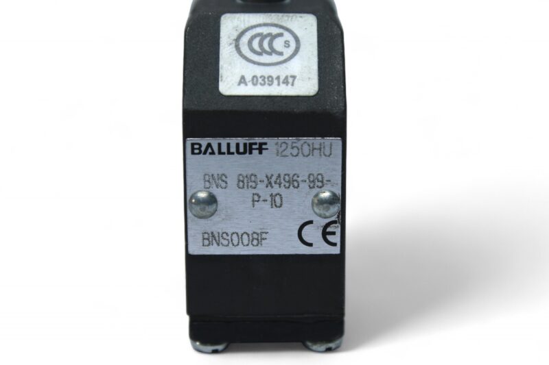 BALLUFF BNS008F LIMIT SWITCH BNS 819-X496-99-P-10 - Image 2