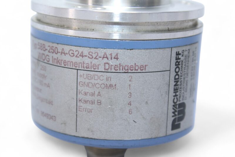 WACHENDORFF WDG 58B-250-A-G24-S2-A14 INCREMENTAL ENCODER - Image 3