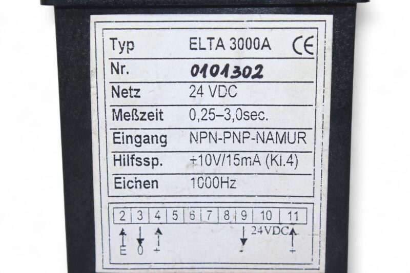 ELTA 3000A TEMPERATURE CONTROLLER 0101302 - Image 2