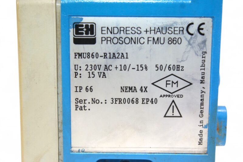 Endress+Hauser FMU860-R1A2A1 ULTRASONIC MEASUREMENT (230VAC) - Image 2