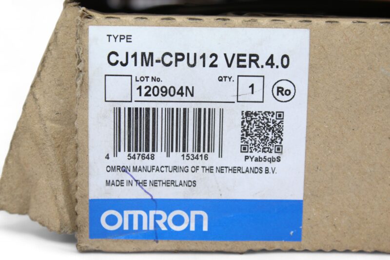 OMRON CJ1M-CPU12 CPU UNIT VER.4.0 - Image 7