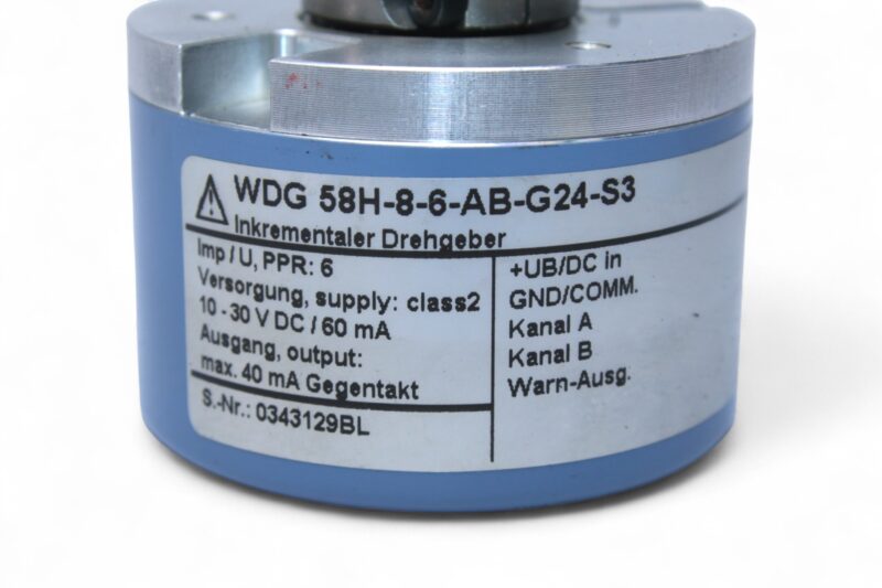 WACHENDORFF WDG 58H-8-6-AB-G24-S3 ENCODER - Image 2