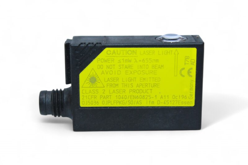 IFM OJ5036 RETRO-REFLECTIVE LASER SENSOR OJPLFPKG/SO/AS - Image 2