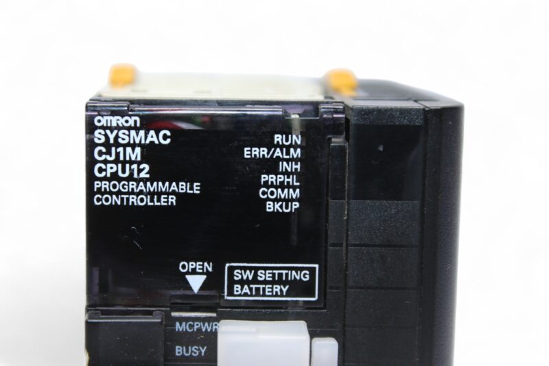 OMRON CJ1M-CPU12 CPU UNIT VER.4.0 - Image 2