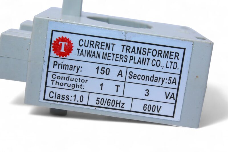 TAIWAN METERS 150A CURRENT TRANSFORMER - Image 2
