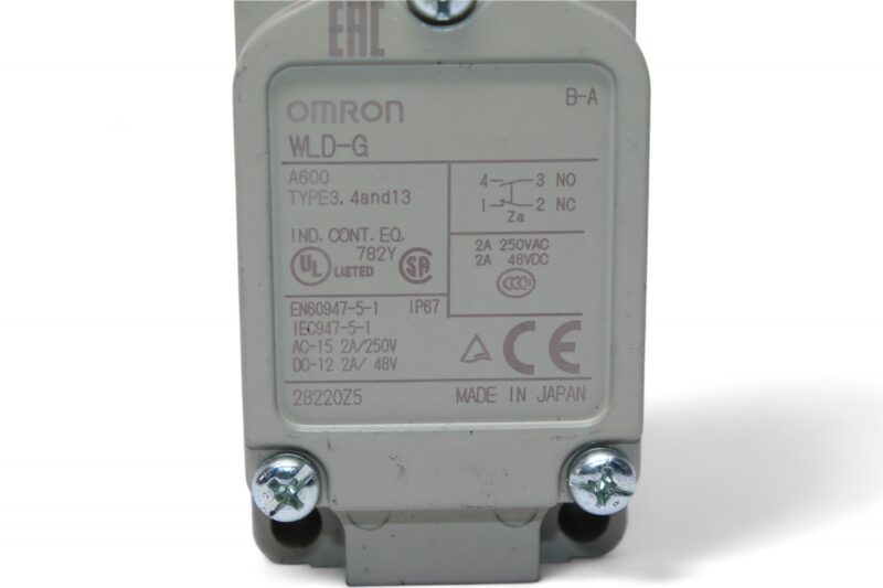 OMRON WLD-G LIMIT SWITCH - Image 2