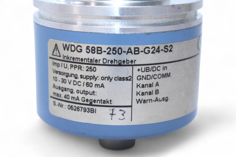 WACHENDORFF WDG 58B-250-AB-G24-S2 INCREMENTAL ENCODER - Image 2
