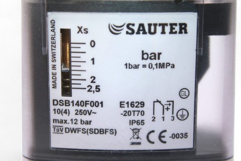 SAUTER DSB140F001 PRESSURE SWITCH - Image 2
