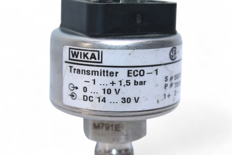 WIKA ECO-1 PRESSURE TRANSMITTER 7336084 -1…+1.5 bar - Image 2