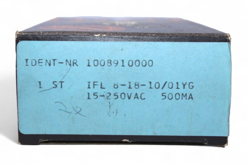 SCHMERSAL IFL 8-18-10/01YG Inductive Proximity Switch 1008910000 - Image 4