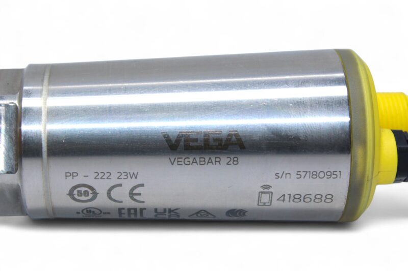 VEGA VEGABAR 28 PRESSURE SENSOR PP-222 23W - Image 2