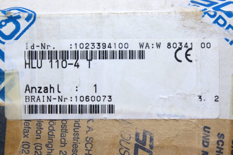 SCHMERSAL HLU 110-4T JOYSTICK 1060073 - Image 2