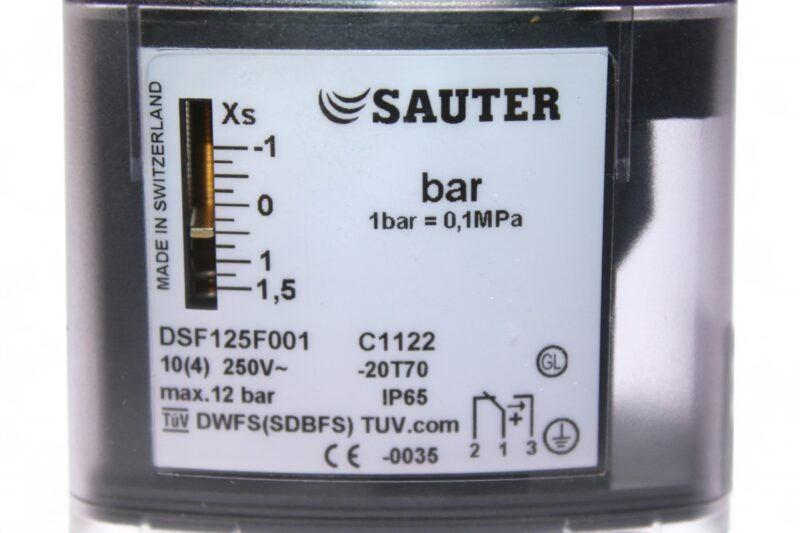 SAUTER DSF125F001 PRESSURE SWITCH - Image 3
