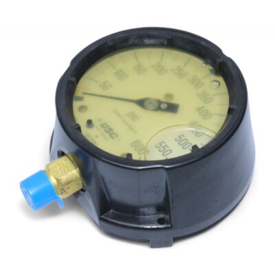 AMETEK 5ZP84 PRESSURE GAUGE 600 PSI