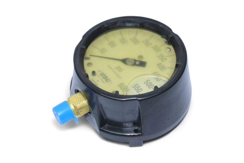 AMETEK 5ZP84 PRESSURE GAUGE 600 PSI