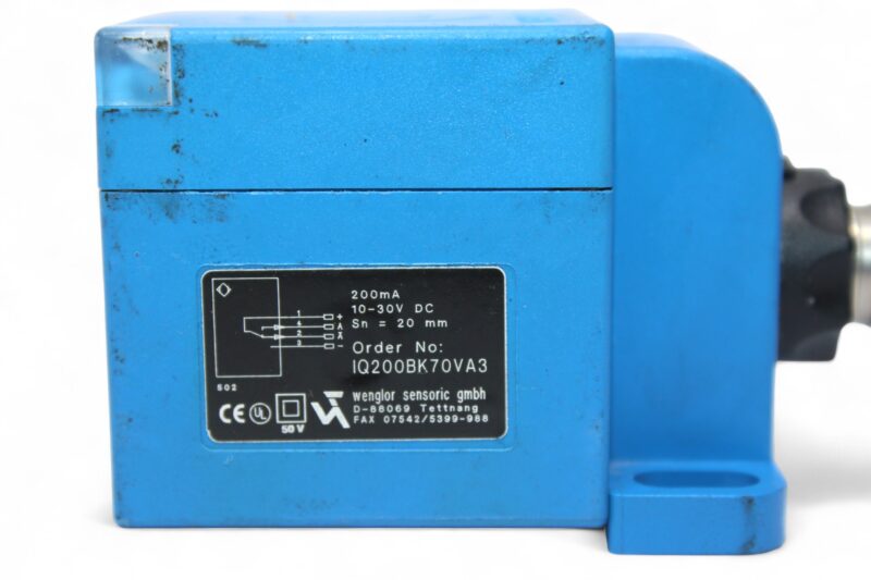 WENGLOR IQ200BK70VA3 INDUCTIVE PROXIMITY SENSOR - Image 2