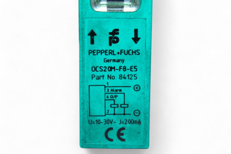 PEPPERL+FUCHS OCS20M-F8-E5 Photoelectric Retro-Reflective Sensor 84125 - Image 2