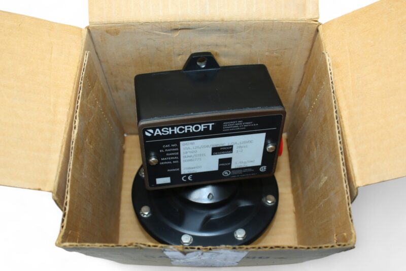 ASHCROFT B424B DIFFERENTIAL PRESSURE SWITCH 10"H2O - Image 8